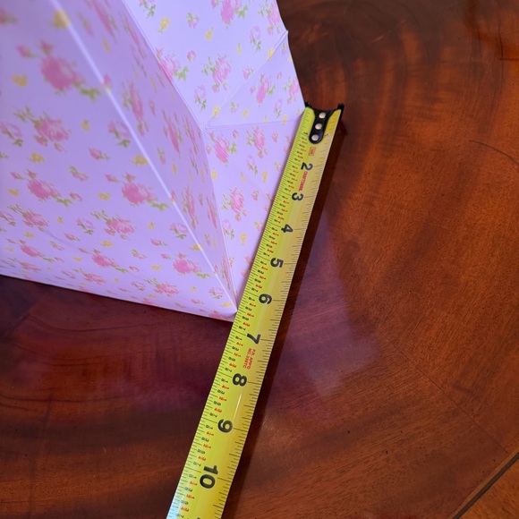 LoveShackFancy Jumbo Pink Floral Shopping Bag - Picture 12 of 15